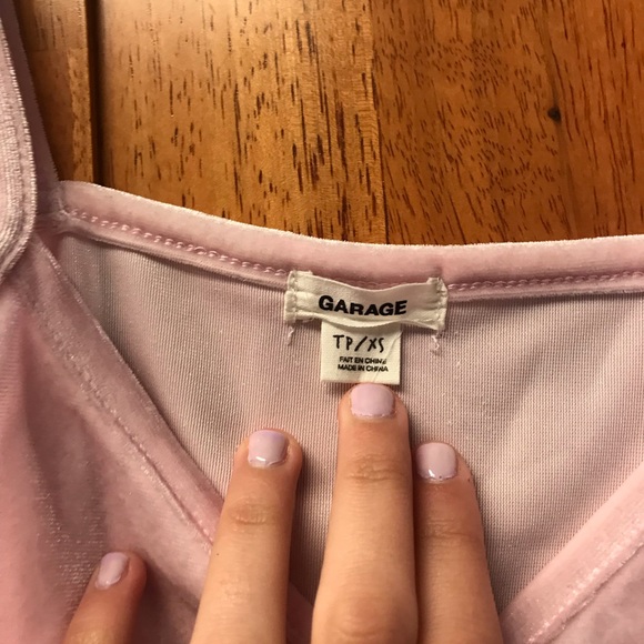 GARAGE Velvet Tank Top (XS) - Picture 3 of 4